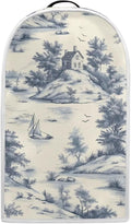 Talayituse Toile De Jouy House Print Blender Dust Cover, Fingerprint Protection Cover for Stand Mixer or Coffee Machine, Home Kitchen Appliance Covers for Stain Dust Resistant Supplies