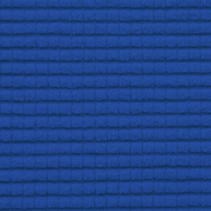 Easy-Going 6 Pieces Recliner Loveseat Stretch Sofa Slipcover Sofa Cover Furniture Protector Couch Soft with Elastic Bottom Kids, Spandex Jacquard Fabric Small Checks Classic Blue