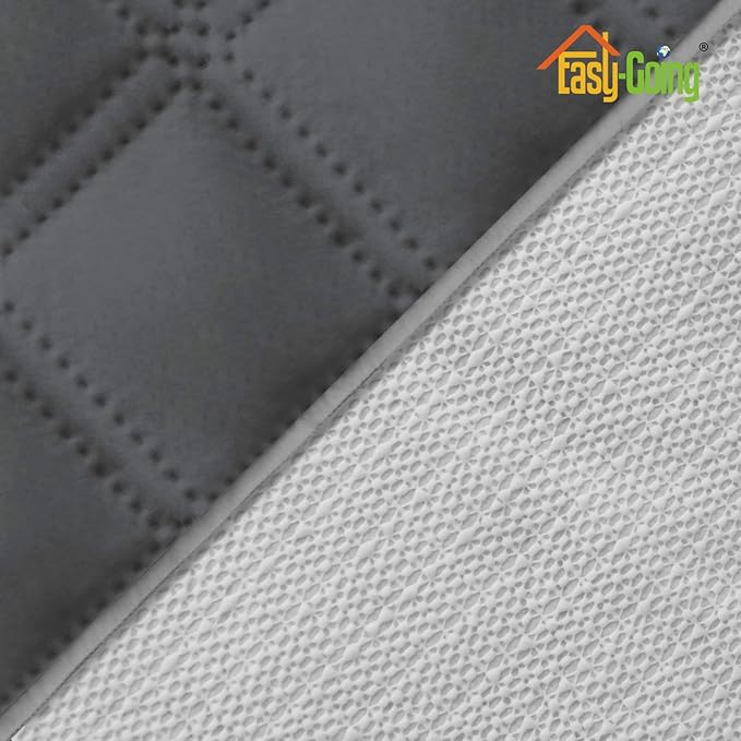 Easy-Going Sofa Slipcover Chair Cover Waterproof Couch Cover Washable Sofa Cover Non-Slip Fabric Furniture Protector with Pocket for Pets Covers Pets Kids Children Dog Cat (Chair, Dark Gray)