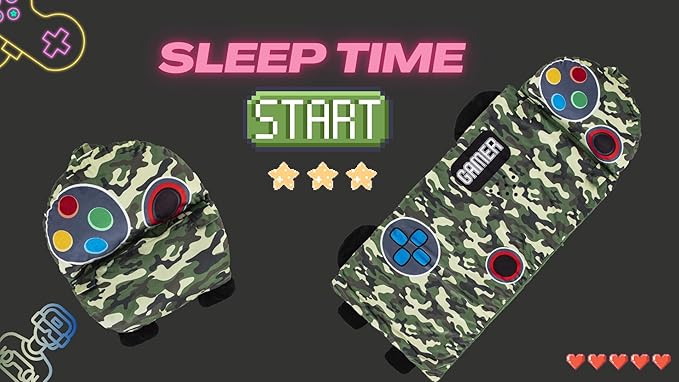 Kid's Nap Buddies Character Preschool Nap Mat, Toddler Sleeping Bag with Pillow for Daycare, Ages 3+