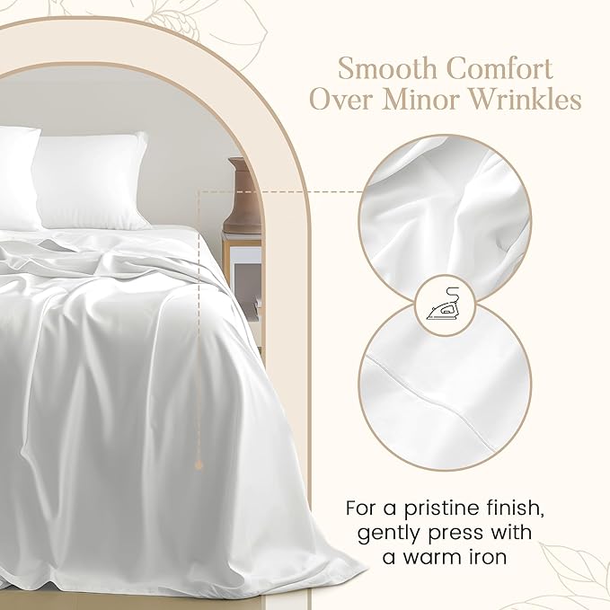 CHATEAU HOME COLLECTION 100% Egyptian Cotton Sheets Twin Size, Soft & Comfy Breathable 800 Thread Count Deep Pocket Sheets for All Seasons, Machine Washable No Pill Thick Cotton Bed Sheet - Burgundy