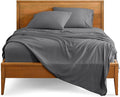 Bare Home Split King Sheet Set - 1800 Ultra-Soft Microfiber Bed Sheets - Double Brushed - Deep Pockets - Easy Fit - 5 Piece Set - Bed Sheets & Pillowcases (Split King, Grey)