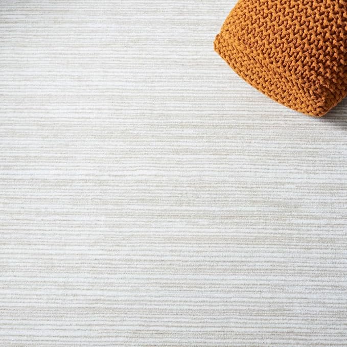 SAFAVIEH Vision Collection Runner Rug - 2'2" x 16', Ivory, Modern Ombre Design, Non-Shedding & Easy to Clean, Ideal for Foyer, Hallway, Bedroom (VSN606J)