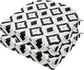 idee-home Outdoor Chair Cushions Set of 2, Thick 17" x 17" x 3" Outdoor Seat Cushions Patio Furniture Waterproof with Ties, Dining Pads