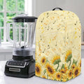 Blender Covers Kitchen Appliance Dust Cover Music Notes Sunflower Blender Protector Food Processor Protection Washable Coffee Maker for Kitchen Counter