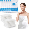 Disposable Bath Towel 6 Pack 56'' x 27.5'' Disposable Camping Towels for Travel, Durable Large Portable Towels for Camping Beach Swimming SPA, Individually Packed