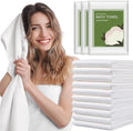 Disposable Bath Towels, 10pack 55" x 27.5" Ultra-Soft and Quick Dry Bath Towel, Portable Salon Towels for Travel Sauna Spa Beach Gym
