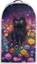 Talayituse Galaxy Cat Daisy Print Blender Dust Cover, Fingerprint Protection Cover for Stand Mixer or Coffee Machine, Home Kitchen Appliance Covers for Stain Dust Resistant Supplies