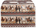 ZFRXIGN Boho Horse Toaster Cover 4 Slice Toaster Dust Cover Small Appliance Covers Toaster Oven Cover Dust Cover Kitchen Decorative Protector for Women Gifts Tribal Aztec