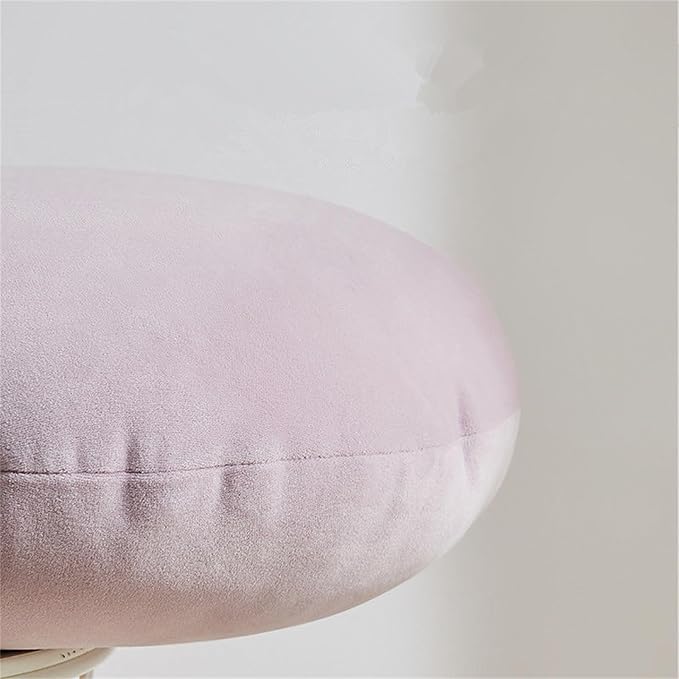 MOJUN Round Throw Pillow, 20" Cute Soft Round Seating Cushions Pillow Meditation Pillow Home Decorative Floor Pillows Cushions for Couch Sofa Car Living Room Bed, Grass Green