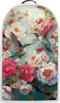 Talayituse Vintage Hummingbird Flower Print Blender Dust Cover, Fingerprint Protection Cover for Stand Mixer or Coffee Machine, Home Kitchen Appliance Covers for Stain Dust Resistant Supplies