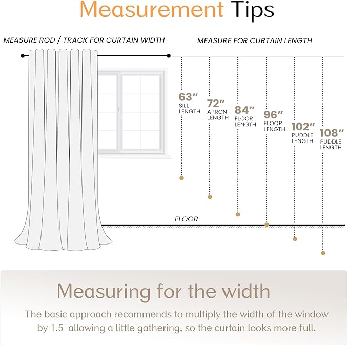 Dreaming Casa Ivory Sheer Curtains 84 Inches Long, Rod Pocket & Back Tab Light Filtering Textured Sheers for Living Room Bedroom, 2 Panels, Each 100" W x 84" L