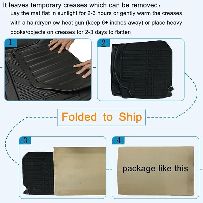 TPE Floor Mats Compatible with KIA Sportage Gas 2023-2026 Models，All Weather Protection 3D Waterproof Durable Anti-Slip TPE Floor Liners 1st ＆ 2nd Row Custom-fit Set Accessories （Non Hybrid Non PHEV）