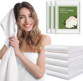 Disposable Bath Towels, 5pack 55" x 27.5" Ultra-Soft and Quick Dry Bath Towel, Portable Salon Towels for Travel Sauna Spa Beach Gym