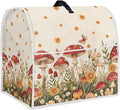 Mushroom Mixer Cover Compatible for 4.5-5 Quart Kitchen Mixer Modern Kitchen Appliance Dust Cover with Top Handle and Accessories Pocket, Home Decor 2025