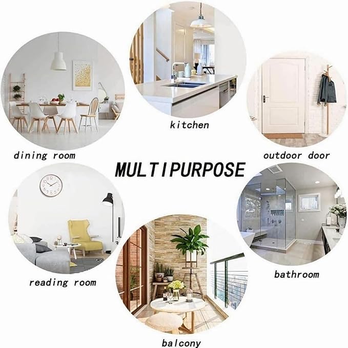 Multi-Color Elk Runner Rug 2.6x7ft with Floral Mountain Scene - Vintage Washable Floor Mat, Bohemian Rug for Kitchen Corridor, Canvas Art Style Decor