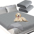 Waterproof Blanket 2 Pack Dog Bed Cover with Non-Skid Bottom, Couch Cover for Dogs, Mattress Protector Furniture Protector, Bed Couch Sofa(52" X 82")