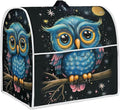 Cartoon Owl Stand Mixer Cover Kitchen Appliance Cover for 4.5-5 Quart Mixers Washable Food Processor Protective Covers Kitchen Mixers Accessories