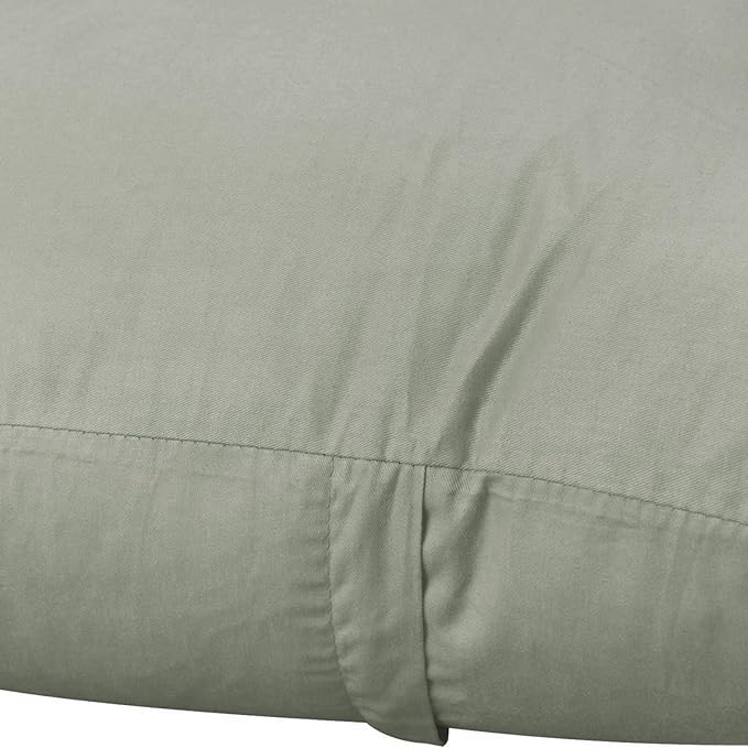 Thmyo 4-Pack 100% Cotton Comfortable Solid Decorative Throw Pillow Case Square Cushion Cover Pillowcase Sublimation Blank Pillow Covers DIY Throw Pillowcase for Sofa Bedroom(22x22 inch/ 55x55cm,Grey)