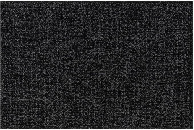 Easy Jute Door Mat 2x3 Indoor Outdoor Natural Rugs Solid Fiber Rug Woven Area Rug Boho Easy Clean Inside Carpet for Living Room Bedroom Dining Room Hallway or Outdoor Patio Porch (2 X 3 Dark Grey)