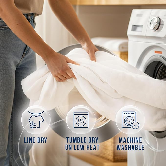 Luxury Twin Size Tencel Waterproof Mattress Protector Deep Pocket - Premium Cooling Bed Cover Pad - Hypoallergenic & Allergy-Friendly - Oeko-Tex Certified - Ultra Soft & Breathable