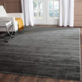 SAFAVIEH Vision Collection Area Rug - 11' Square, Grey, Modern Ombre Design, Non-Shedding & Easy to Clean, Ideal for Living Room, Bedroom, Dining Space (VSN606D)