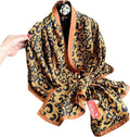 Fashion Scarves Scarf 100% Silk Feeling Scarf Silk Like Scarves Long Lightweight Sunscreen Shawls for Women
