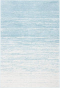 SAFAVIEH Adirondack Collection Accent Rug - 2'6" x 4', Aqua & Ivory, Modern Ombre Design, Non Shedding & Easy to Clean, Ideal for Front Door, Kitchen, Entryway, Accent Space (ADR113J)