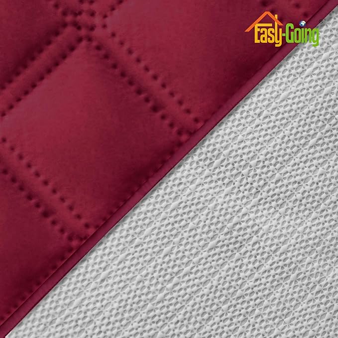 Easy-Going Sofa Slipcover Waterproof Recliner Chair Cover Non-Slip Fabric Couch Cover for Living Room Washable Furniture Protector for Pets Kids Children Dog Cat (Recliner, Wine)