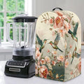 Hummingbirds Flower Blender Dust Cover Stand Mixer or Coffee Maker Appliance Covers with Drawstring, Anti Fingerprint Polyester Dust Proof Stain Resistant Blender Cover for Home Kitchen