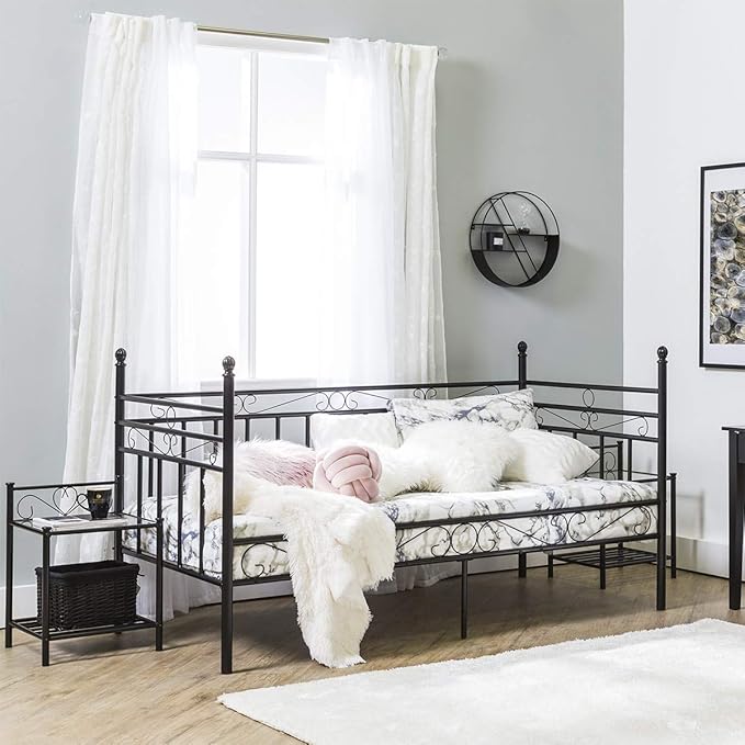 Ruffled Bed Skirt (Olympic Queen, Brown) 18 Inch Drop Dust Ruffle with Platform, 100% Cotton 600 Thread Count Fabric, Gathered Styling, Available in All Bed Sizes and 23 Colors - Bedskirt