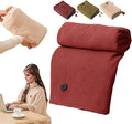 Portable Heated Shawl, 2026 New Portable Heated Blanket Shawl Wraps for Women, Cordless Heated Blanket with 3 Heating Levels for Home Camping Travel (Red)
