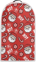 Talayituse Santa Claus Candy Print Blender Dust Cover, Fingerprint Protection Cover for Stand Mixer or Coffee Machine, Christmas Decor Home Kitchen Appliance Covers for Stain Dust Resistant Supplies