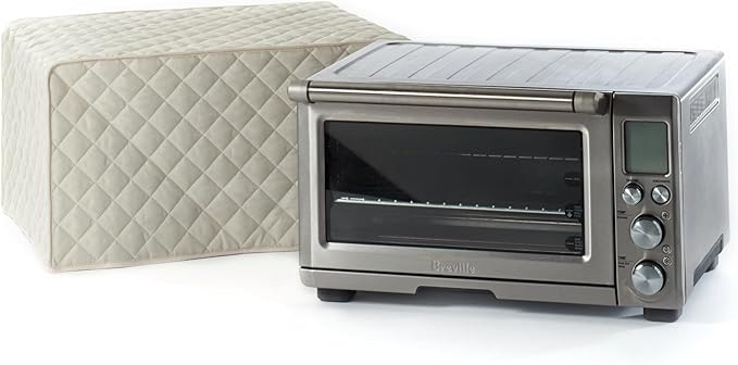 Covermates Keepsakes Toaster Cover - Dust Protection - Stain Resistant - Washable Appliance Cover, Cream