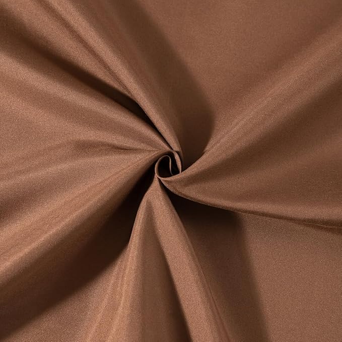 TSUTOMI Brown Bed Skirt Twin Size Ruffled Bed Skirt with Split Corners, Twin Bed Skirt 18 Inch Drop,Twin Size Bed Skirt Brown for Ruffled Bed Skirt with Split Corners, Bed Skirt Twin Size