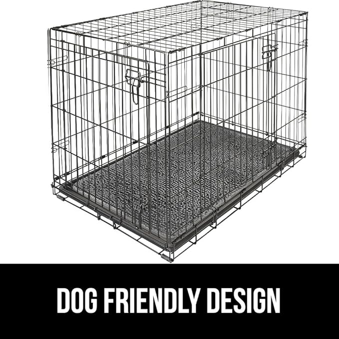 GORILLA GRIP SOAKSTOPPER Dog Door Mat, 48x30 Machine Washable Rug Absorbent Doormat Captures Moisture Mud Dirt, Quick Dry Soft Chenille Entryway Rugs Indoor Entrance Mats for Dog Paws, Gray