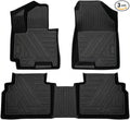 TPE Floor Mats Compatible with KIA Sportage Gas 2023-2026 Models，All Weather Protection 3D Waterproof Durable Anti-Slip TPE Floor Liners 1st ＆ 2nd Row Custom-fit Set Accessories （Non Hybrid Non PHEV）