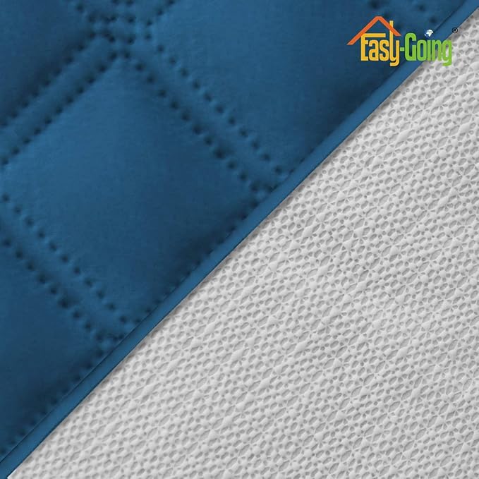 Easy-Going Sofa Slipcover Waterproof Oversized Recliner Chair Cover Non-Slip Fabric Couch Cover for Living Room Washable Furniture Protector for Pets Kids Dog (Oversized Recliner, Peacock Blue)