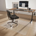 [Thickened to 2.0mm] 40"x50" Computer Chair Mat for Hardwood, PVC Office Mat for Hardwood Floor, Anti-Slip Rolling Chair Floor Protector,Vinyl Mats for Home, Under Desk Mats for Rolling Chairs