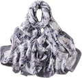 Fashion Scarves Scarf 100% Silk Feeling Scarf Silk Like Scarves Long Lightweight Sunscreen Shawls for Women
