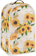 Sunflower Post Design Blender Covers Kitchen Appliance Dustproof Cover with Handle, Washable Kitchen Universal Food Processor Juicer Coffee Maker Cover