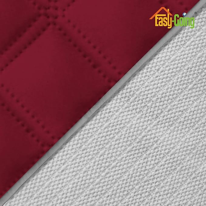 Easy-Going Sofa Slipcover Chair Cover Waterproof Couch Cover Washable Sofa Cover Non-Slip Fabric Furniture Protector with Pocket for Pets Covers Pets Kids Children Dog Cat (Chair, Christmas Red)