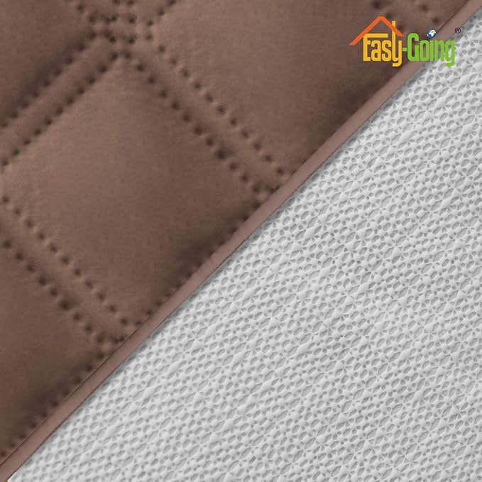Easy-Going Sofa Slipcover Oversized Sofa Cover Waterproof Couch Cover Furniture Protector Cover Pets Covers Washable Non-Slip Fabric Pets Kids Children Dog Cat (Oversized Sofa, Brown)