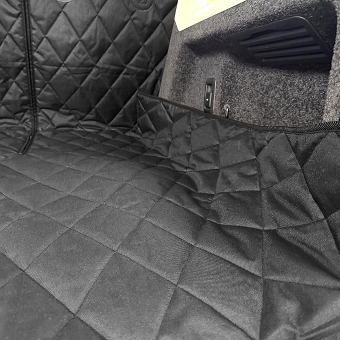 Rydura SUV Cargo Liner – Waterproof, Heavy-Duty Trunk Mat with Non-Slip Backing – Full Rear Seatback Coverage – Fits 60/40 & 50/50 Split Seats – Easy to Clean – Travel, Tools, Gear – XL