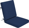 Arden Foam Outdoor Dining Chair Cushion, 20 x 20, Made with ProFoam, Rain-Proof, Fade Resistant, Sapphire Blue Leala