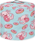 Axolotl Kitchen Appliance Covers, Dust Cover for 6 qt Air Fryer & Pressure Cooker Kitchen Appliance Accessories with Storage Pockets, Machine Washable