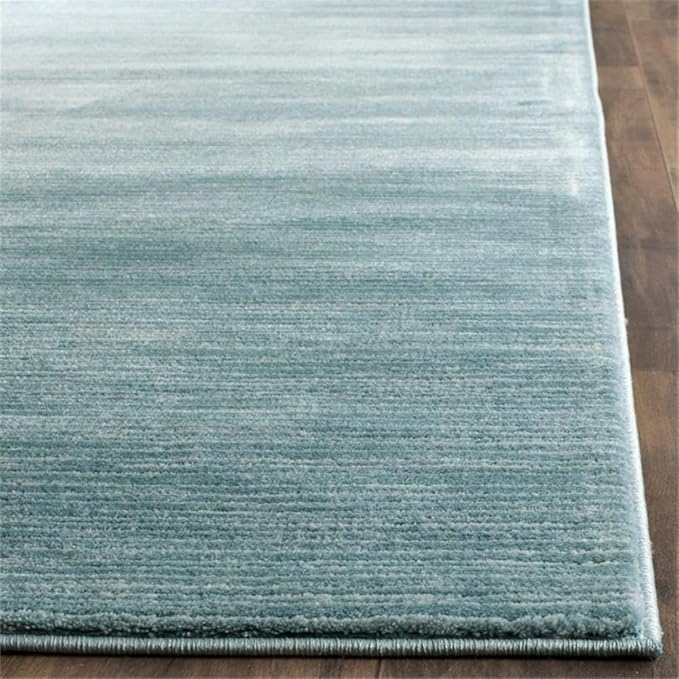 SAFAVIEH Area Rug 12x18 - Vision Collection - Large - Aqua, Modern Ombre Design, Non-Shedding & Easy to Clean, Ideal for Living Room, Bedroom, Dining Space (VSN606B)