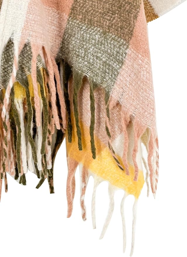 Breezy Lane Women's Shawl Wraps Warm Poncho Ruana Wrap Cardigan
