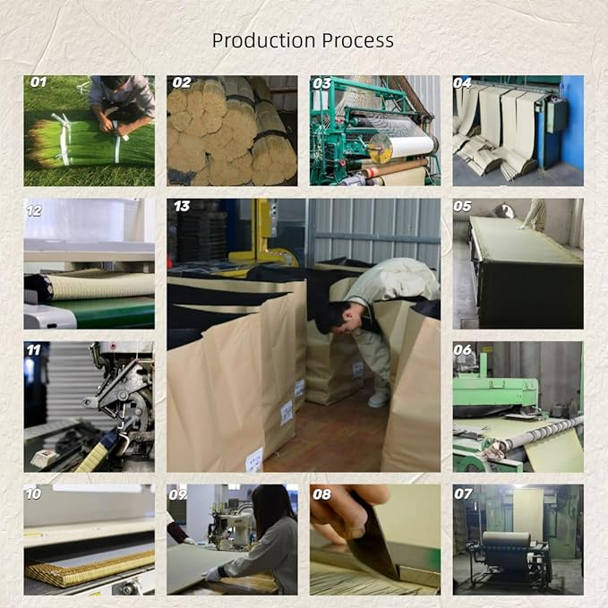 MustMat Tatami Mat Japanese Floor Mattress Queen Size Tatami Bed Folding Mattress Rush Grass (Queen)