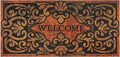 Large 47"x22" Heavy Duty Welcome Mat Outdoor with Non-Slip Rubber Backing - Durable Outdoor Door Mat for Front Door Entrance, Garage, Patio & High Traffic Areas（Welcome - Style2）